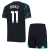 Maglia ufficiale Manchester City Doku 11 Alternativa 2023-24 per Bambino